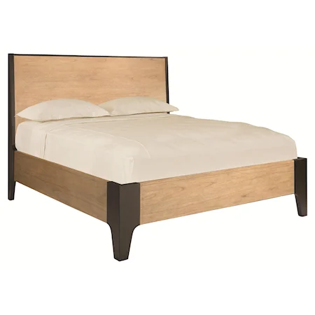 King Size Panel Bed with Modern Style